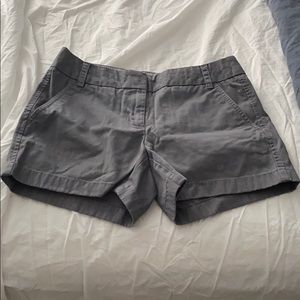 J crew Chino shorts size 2 (gray)
